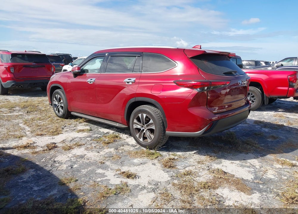 2020 TOYOTA HIGHLANDER XLE VIN: 5TDGZRAH1LS006159