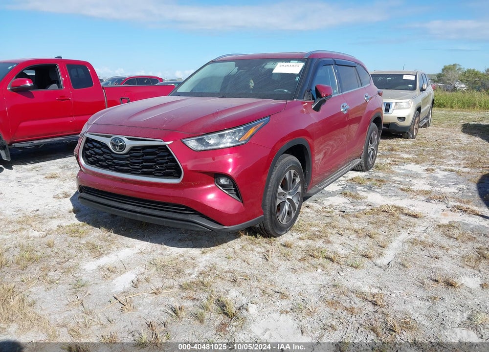 2020 TOYOTA HIGHLANDER XLE VIN: 5TDGZRAH1LS006159