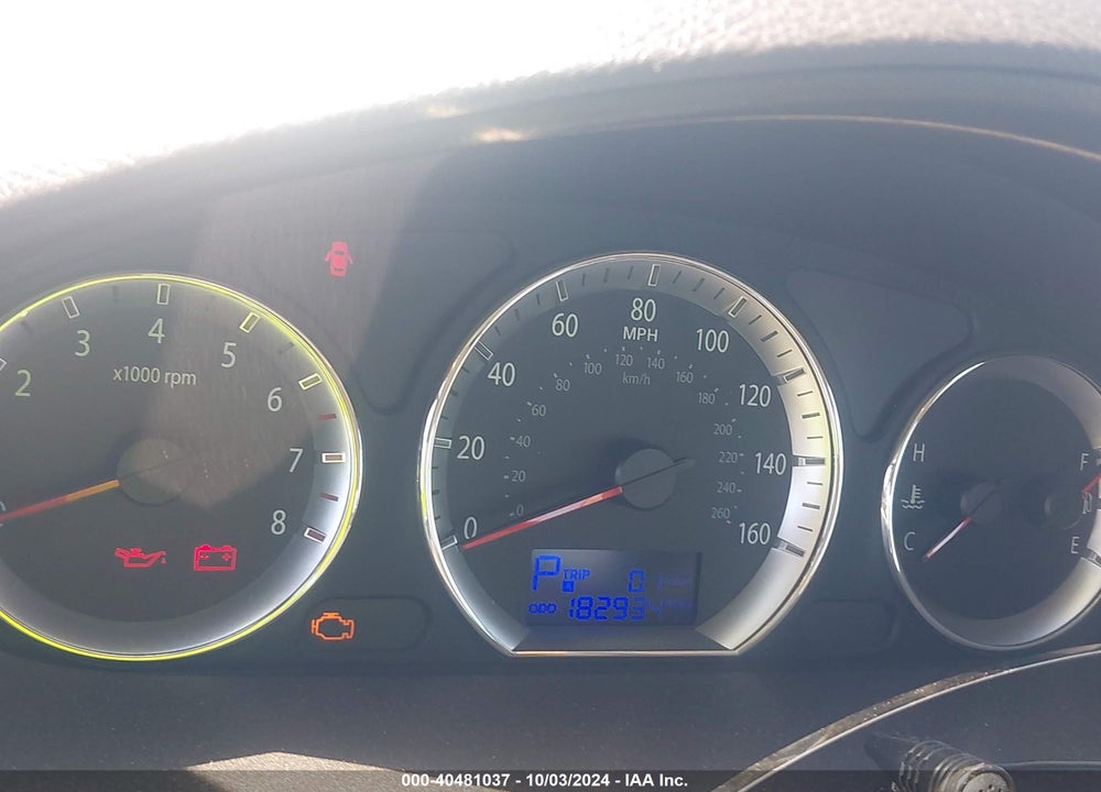 2010 HYUNDAI SONATA GLS VIN: 5NPET4AC6AH632910