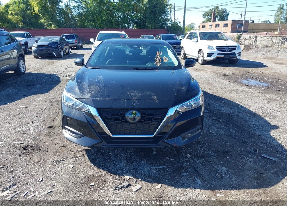 2022 NISSAN SENTRA SV XTRONIC CVT VIN: 3N1AB8CV5NY217337