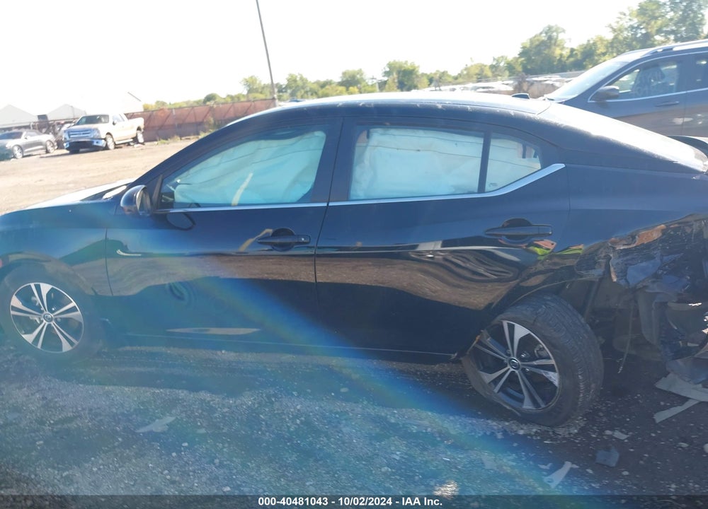 2022 NISSAN SENTRA SV XTRONIC CVT VIN: 3N1AB8CV5NY217337