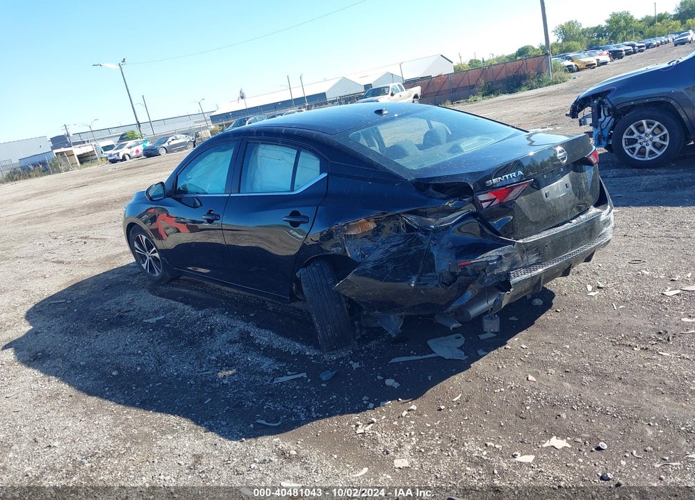 2022 NISSAN SENTRA SV XTRONIC CVT VIN: 3N1AB8CV5NY217337