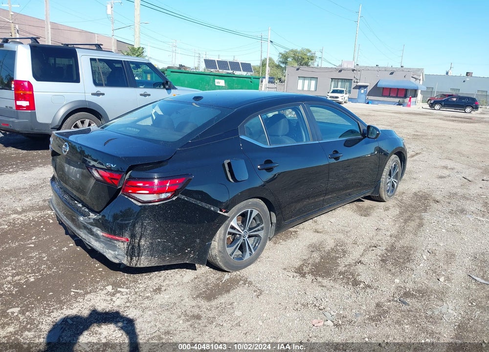 2022 NISSAN SENTRA SV XTRONIC CVT VIN: 3N1AB8CV5NY217337
