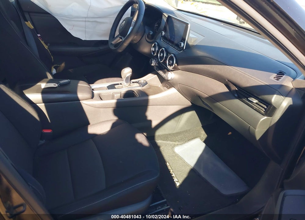 2022 NISSAN SENTRA SV XTRONIC CVT VIN: 3N1AB8CV5NY217337