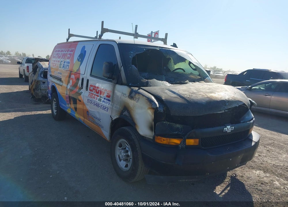 2018 CHEVROLET EXPRESS 2500 WORK VAN VIN: 1GCWGAFPXJ1228227
