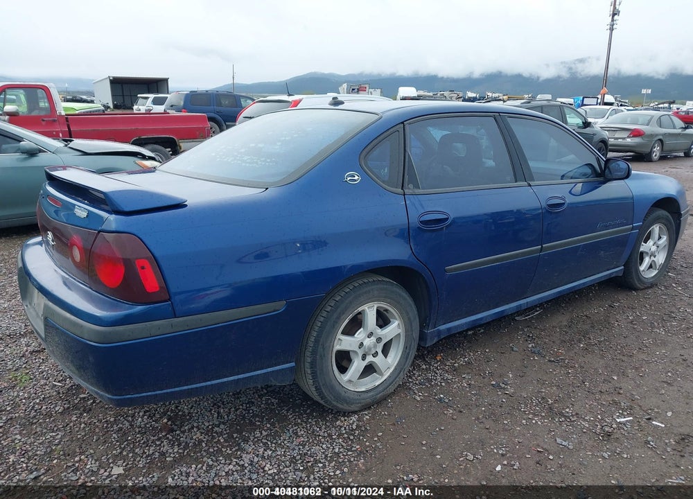 2003 CHEVROLET IMPALA LS VIN: 2G1WH52KX39428031