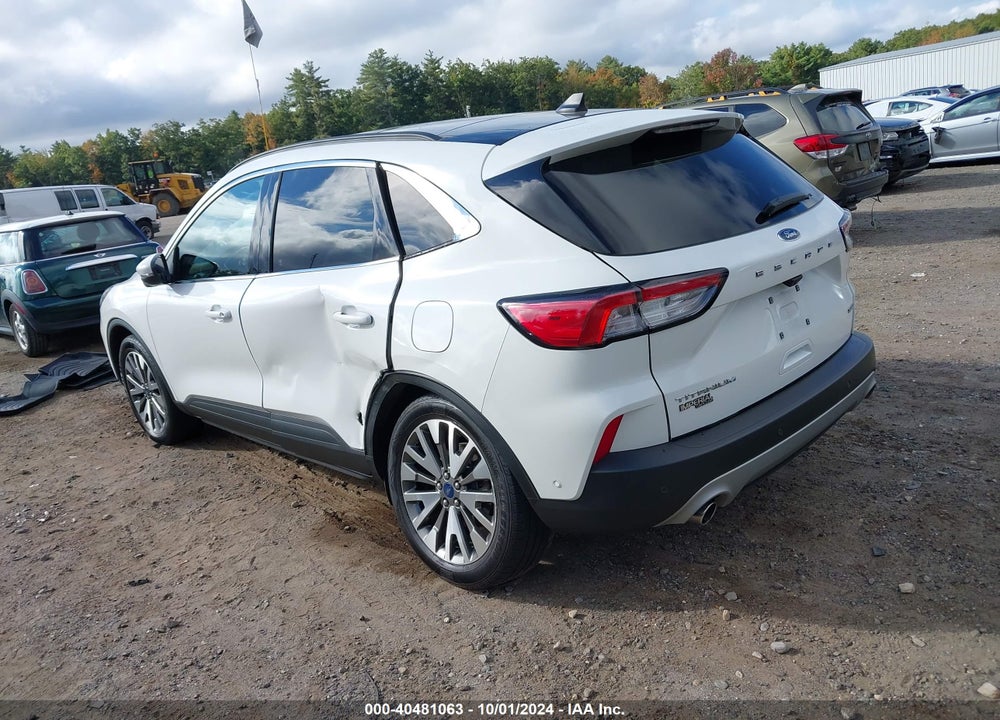 2020 FORD ESCAPE TITANIUM HYBRID VIN: 1FMCU9DZ5LUB93799