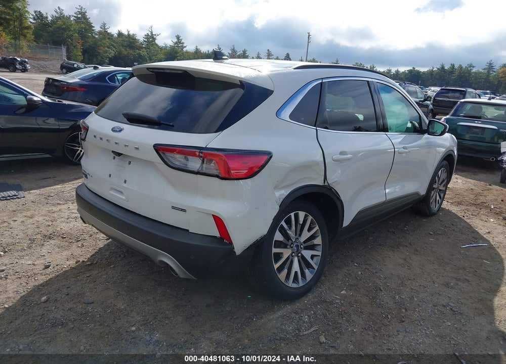 2020 FORD ESCAPE TITANIUM HYBRID VIN: 1FMCU9DZ5LUB93799