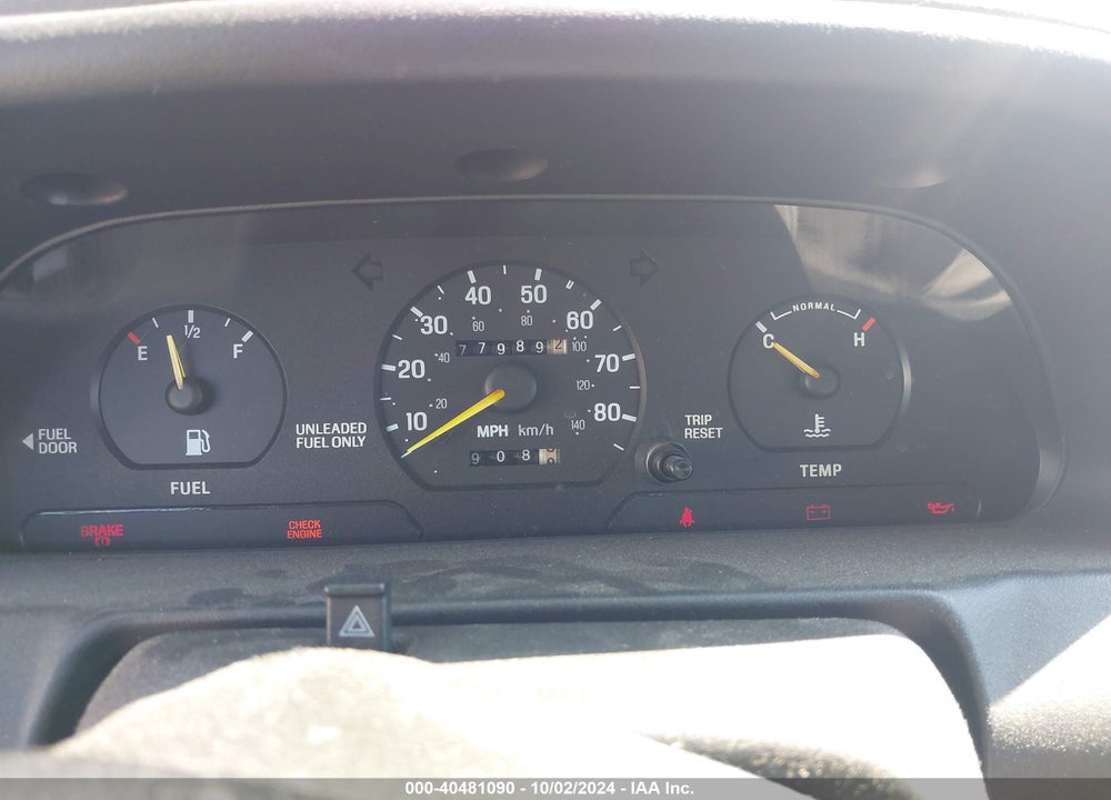 1991 FORD ESCORT LX VIN: 1FAPP11J8MW276748