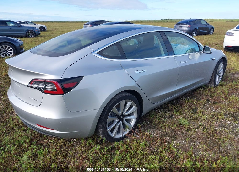 2018 TESLA MODEL 3 LONG RANGE/PERFORMANCE VIN: 5YJ3E1EB7JF116863