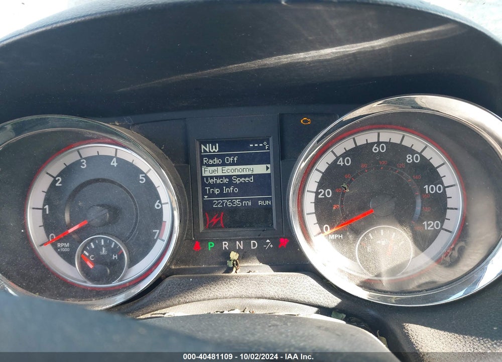 2012 DODGE GRAND CARAVAN R/T VIN: 2C4RDGEG1CR367364