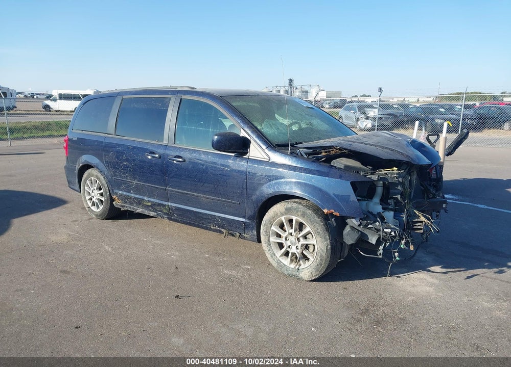 2012 DODGE GRAND CARAVAN R/T VIN: 2C4RDGEG1CR367364
