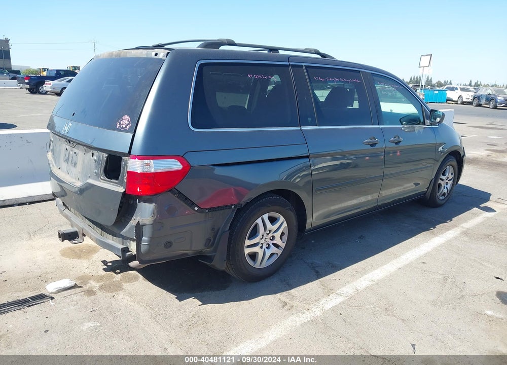 2006 HONDA ODYSSEY EX-L VIN: 5FNRL38736B436904
