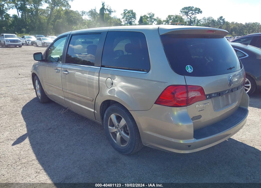2009 VOLKSWAGEN ROUTAN SE VIN: 2V8HW34109R586339
