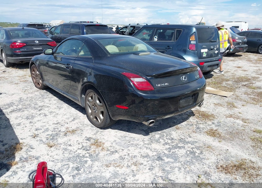 2006 LEXUS SC 430 VIN: JTHFN48Y869001199