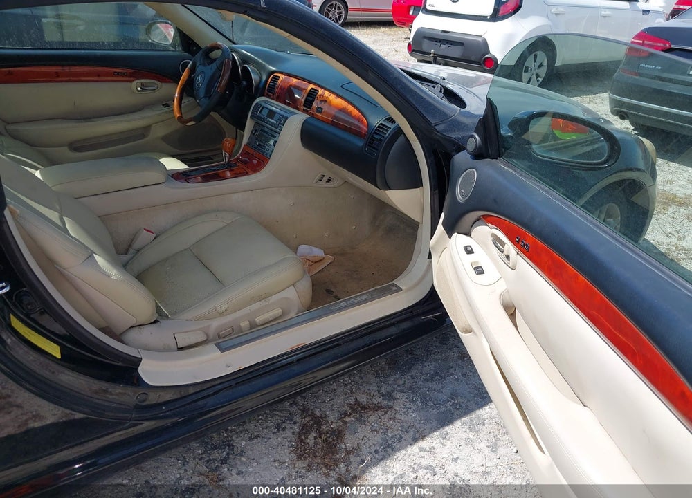 2006 LEXUS SC 430 VIN: JTHFN48Y869001199
