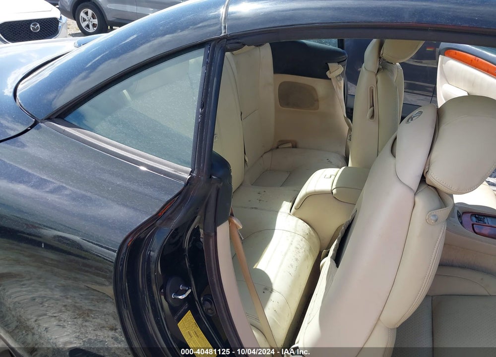 2006 LEXUS SC 430 VIN: JTHFN48Y869001199