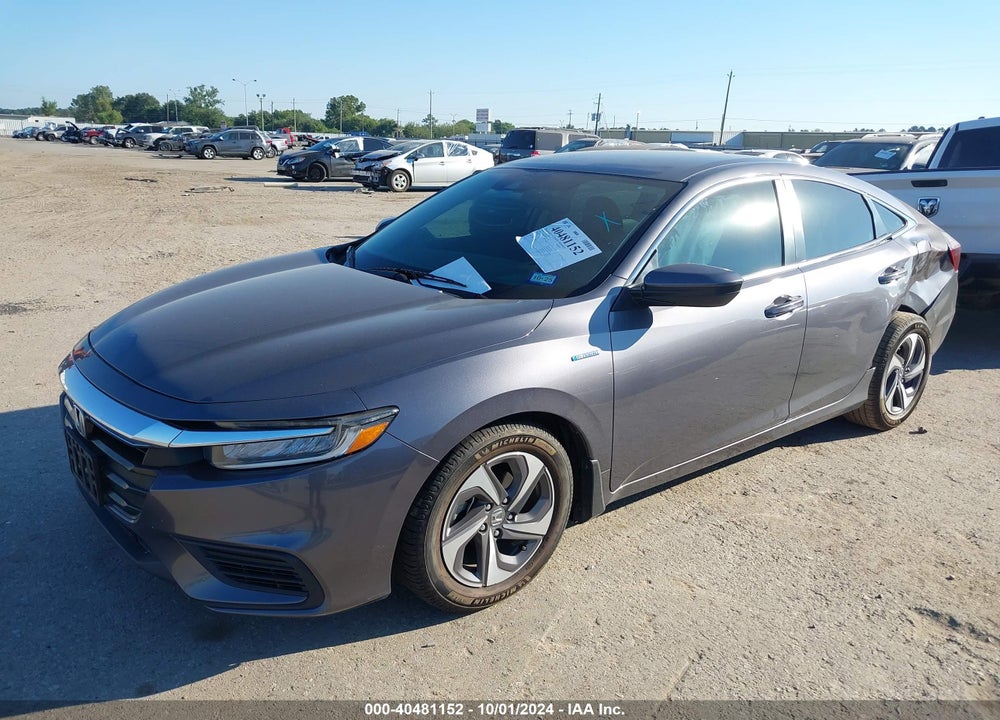 2019 HONDA INSIGHT EX VIN: 19XZE4F51KE014194