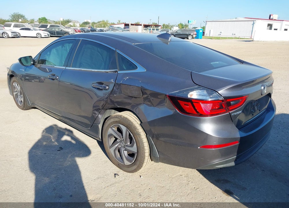 2019 HONDA INSIGHT EX VIN: 19XZE4F51KE014194