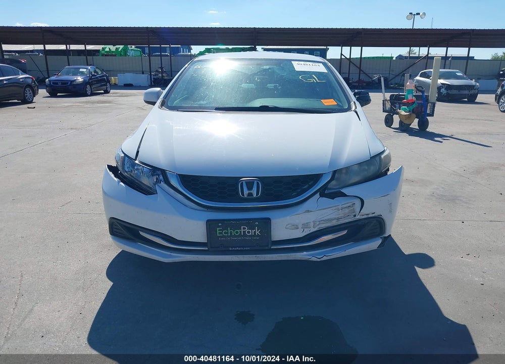2013 HONDA CIVIC LX VIN: 2HGFB2F5XDH561585
