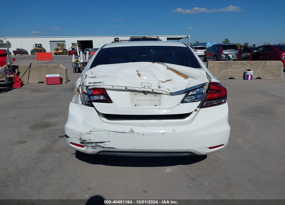 2013 HONDA CIVIC LX VIN: 2HGFB2F5XDH561585