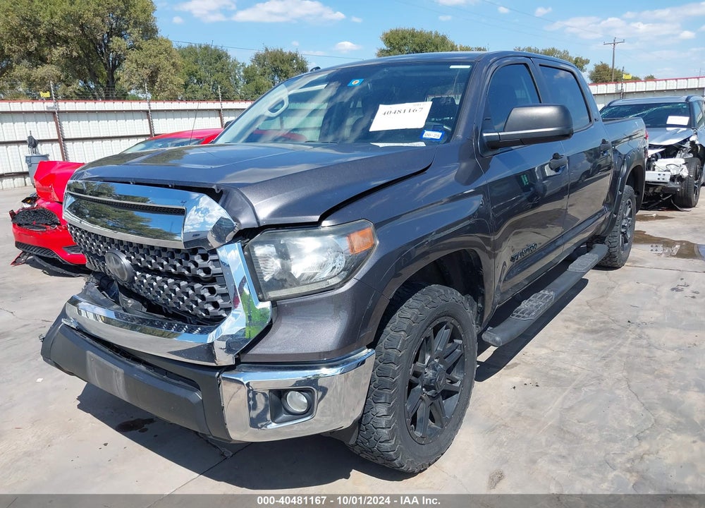 2018 TOYOTA TUNDRA SR5 4.6L V8 VIN: 5TFEM5F13JX125848