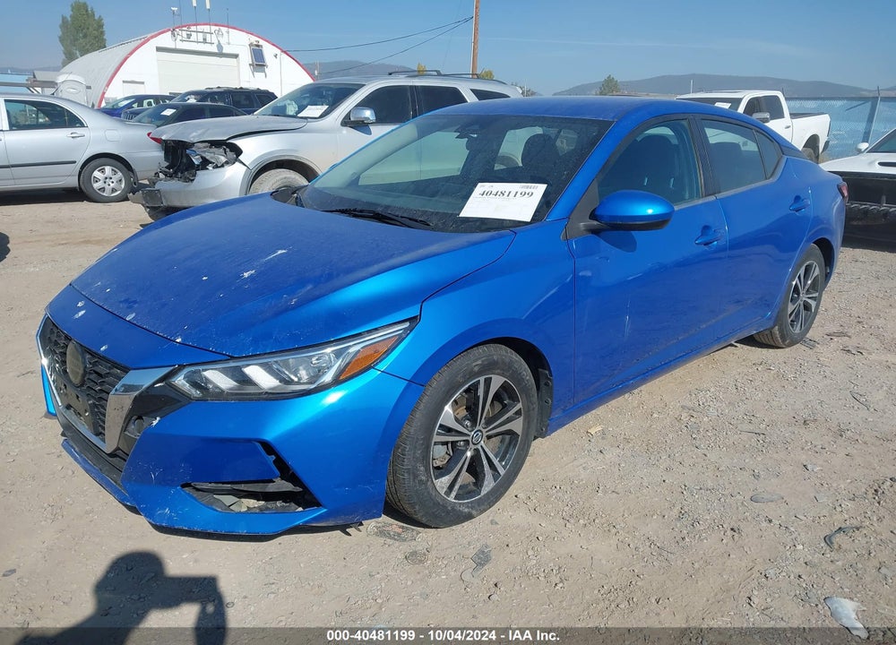 2021 NISSAN SENTRA SV XTRONIC CVT VIN: 3N1AB8CVXMY258609