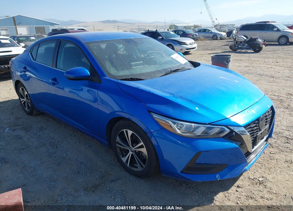 2021 NISSAN SENTRA SV XTRONIC CVT VIN: 3N1AB8CVXMY258609