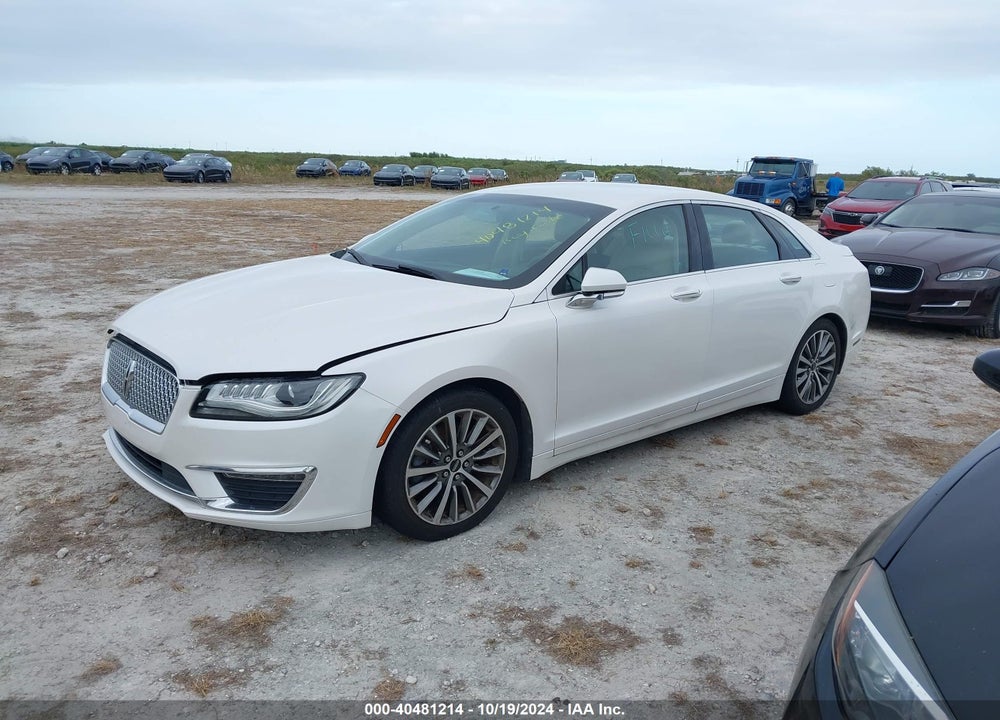 2017 LINCOLN MKZ SELECT VIN: 3LN6L5C93HR662767