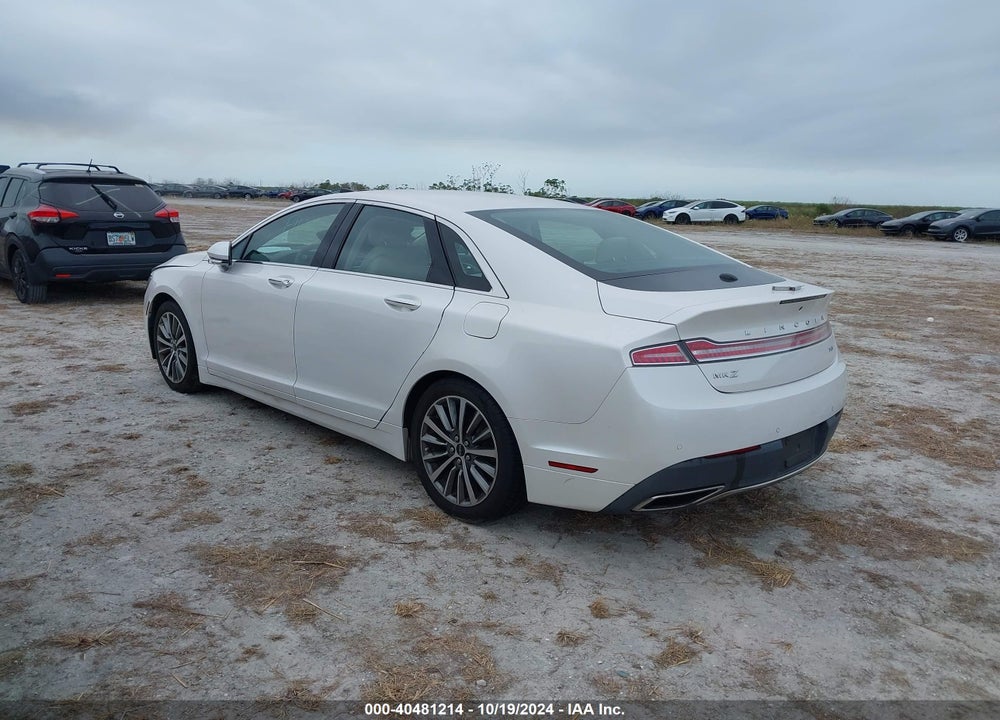 2017 LINCOLN MKZ SELECT VIN: 3LN6L5C93HR662767