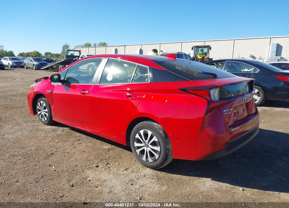 2022 TOYOTA PRIUS LE AWD-E VIN: JTDL9MFU5N3035417