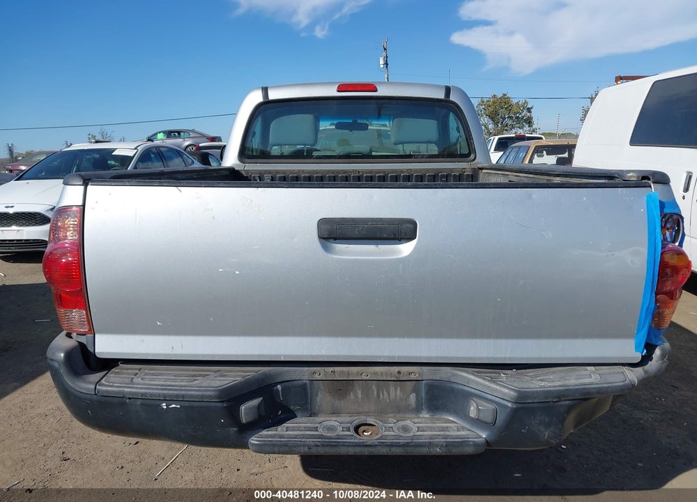 2007 TOYOTA TACOMA VIN: 5TENX22N07Z469296