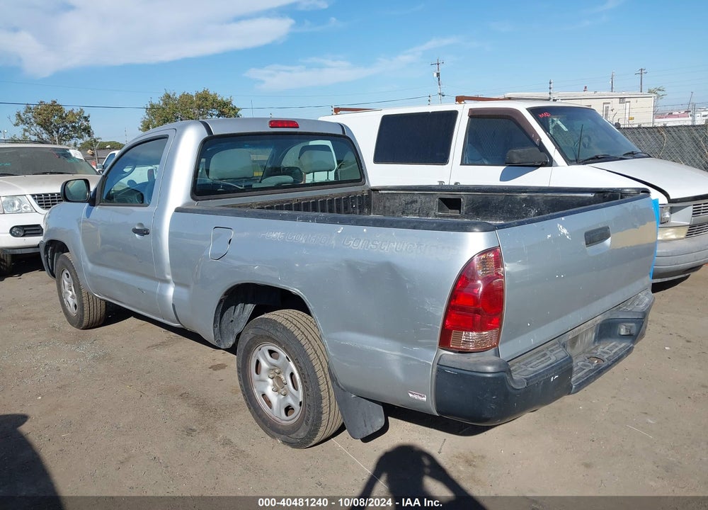 2007 TOYOTA TACOMA VIN: 5TENX22N07Z469296