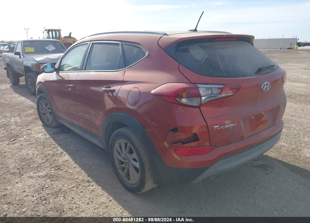 2017 HYUNDAI TUCSON ECO VIN: KM8J3CA2XHU340544
