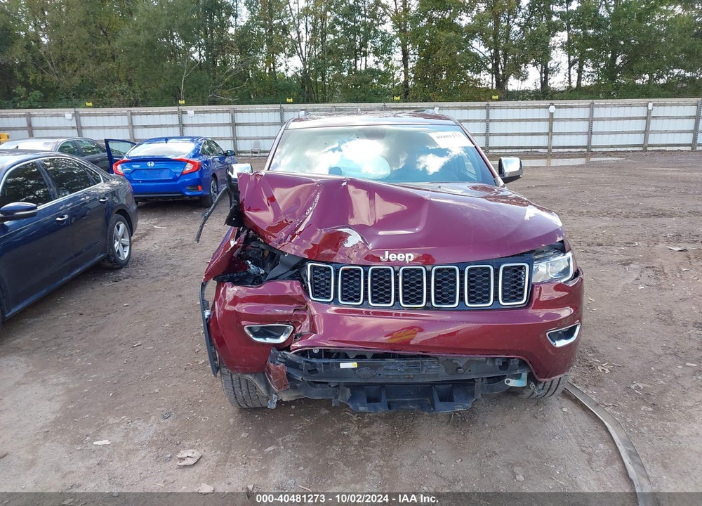 2018 JEEP GRAND CHEROKEE LIMITED 4X4 VIN: 1C4RJFBG8JC266495
