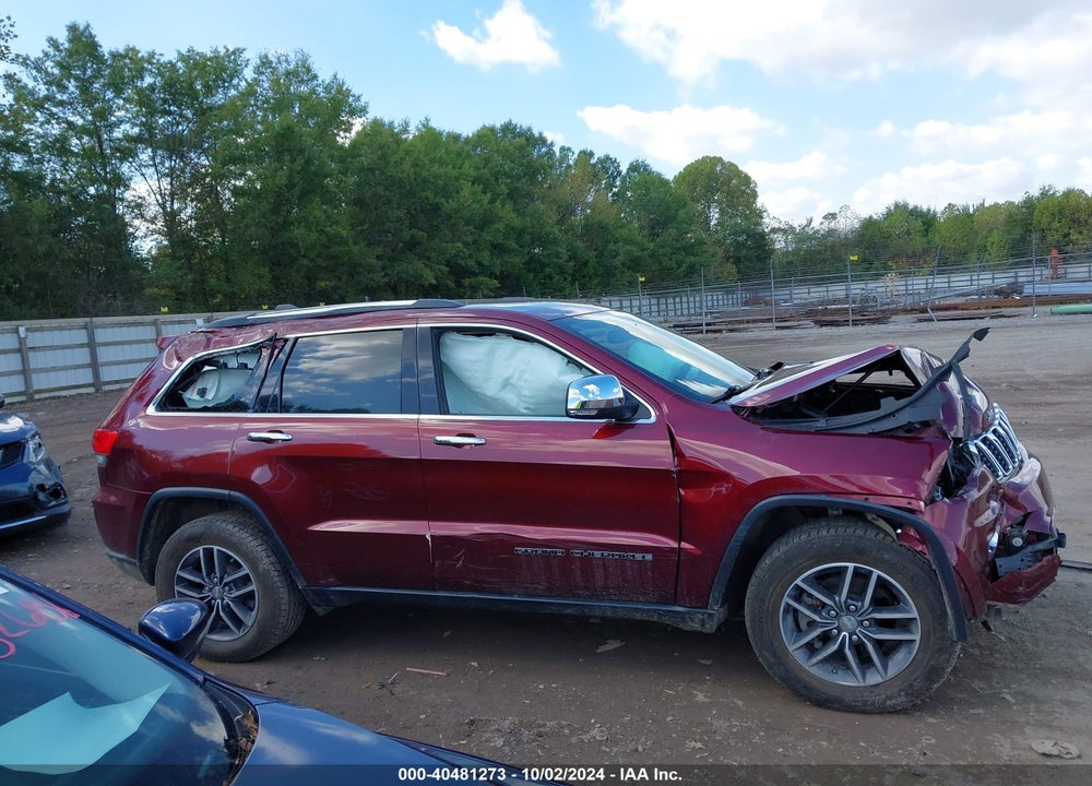 2018 JEEP GRAND CHEROKEE LIMITED 4X4 VIN: 1C4RJFBG8JC266495