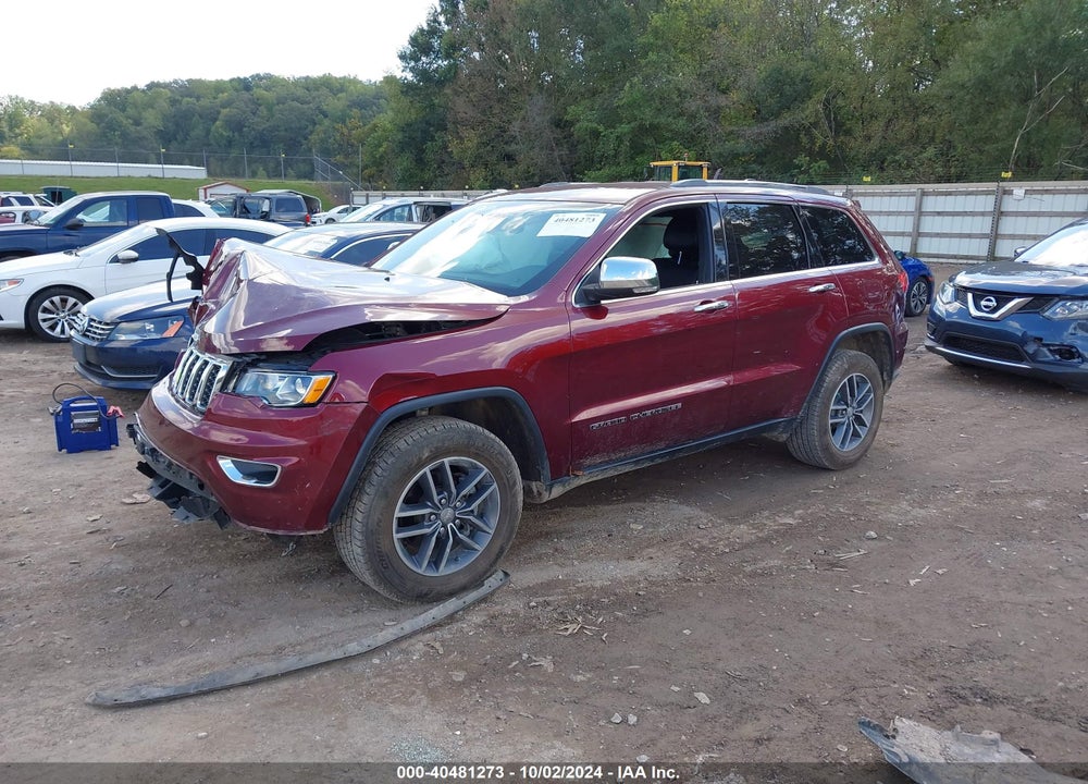 2018 JEEP GRAND CHEROKEE LIMITED 4X4 VIN: 1C4RJFBG8JC266495
