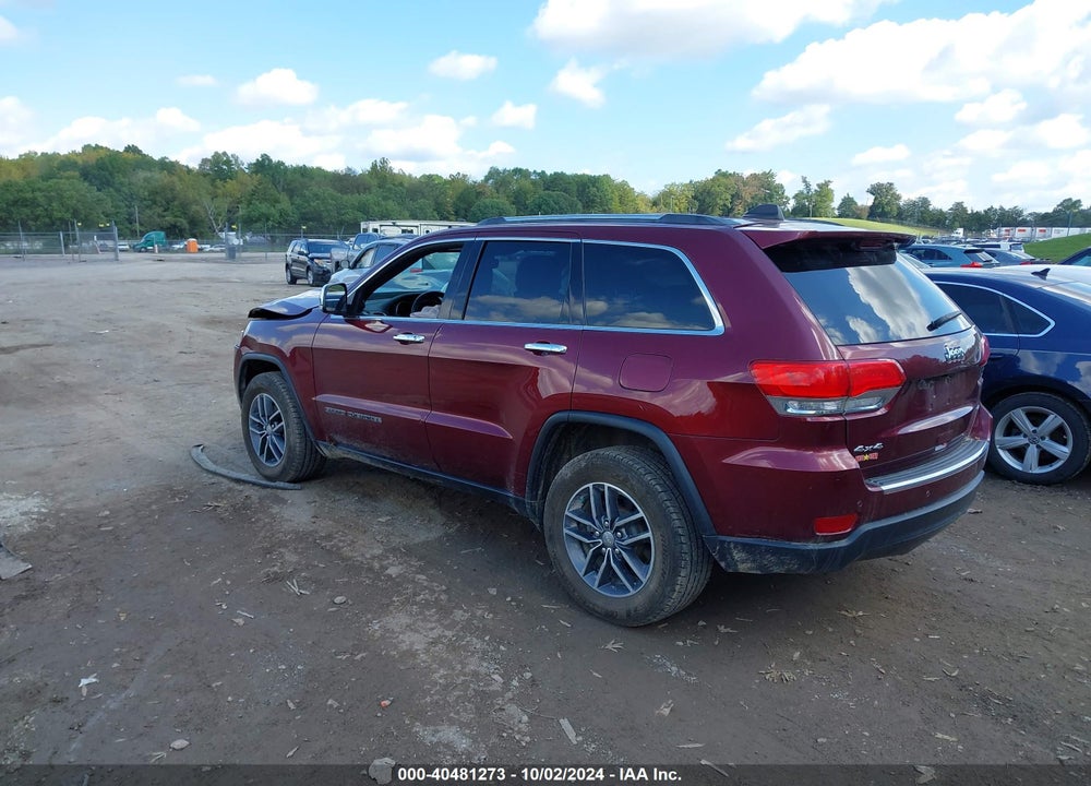 2018 JEEP GRAND CHEROKEE LIMITED 4X4 VIN: 1C4RJFBG8JC266495