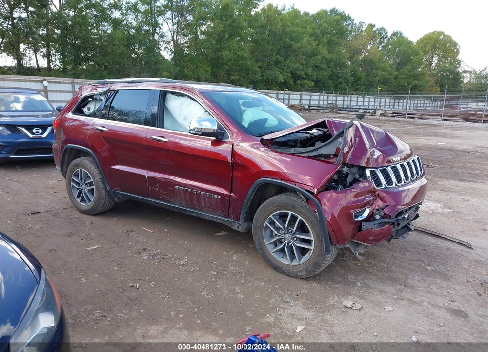 2018 JEEP GRAND CHEROKEE LIMITED 4X4 VIN: 1C4RJFBG8JC266495