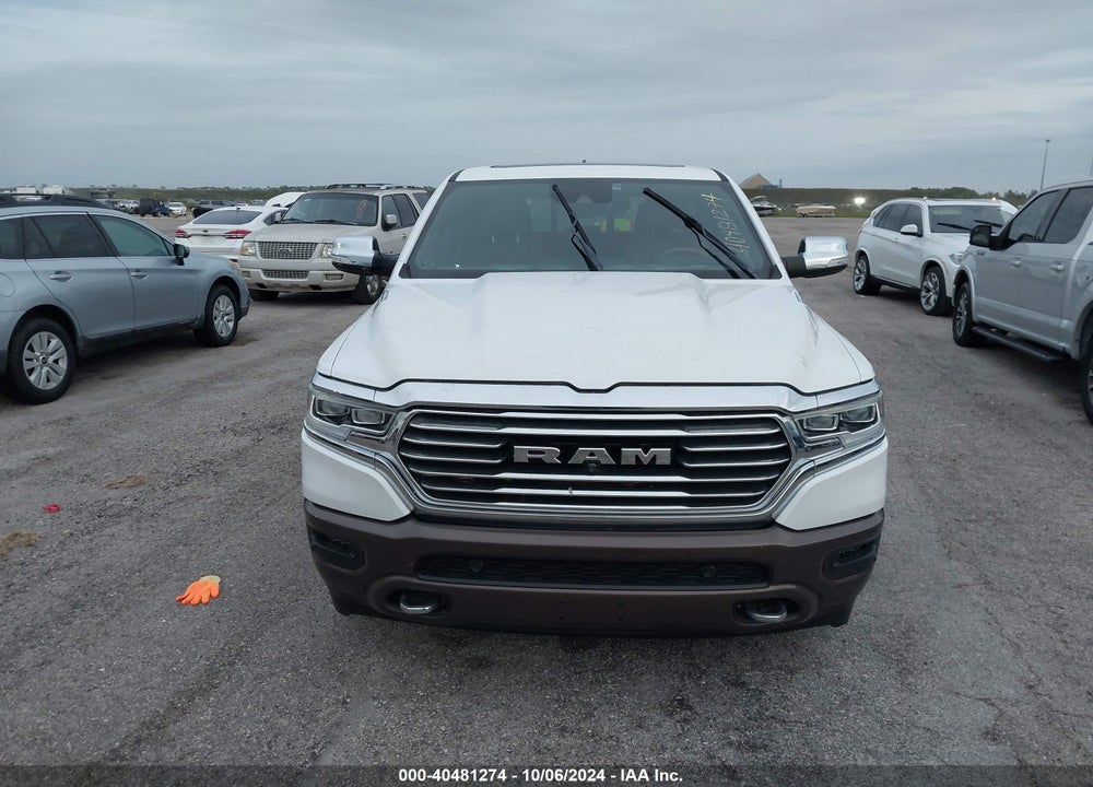 2021 RAM 1500 LIMITED LONGHORN 4X4 5'7 BOX VIN: 1C6SRFKT3MN566596