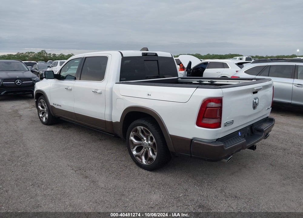 2021 RAM 1500 LIMITED LONGHORN 4X4 5'7 BOX VIN: 1C6SRFKT3MN566596