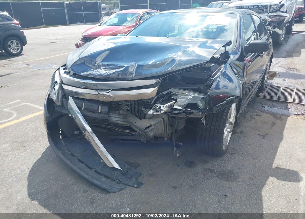 2012 FORD FUSION SPORT VIN: 3FAHP0KC7CR325163