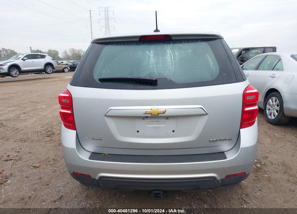 2016 CHEVROLET EQUINOX LS VIN: 2GNALBEK6G6320000