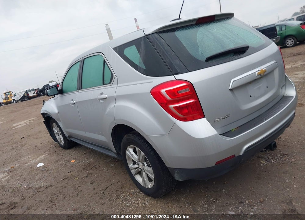 2016 CHEVROLET EQUINOX LS VIN: 2GNALBEK6G6320000