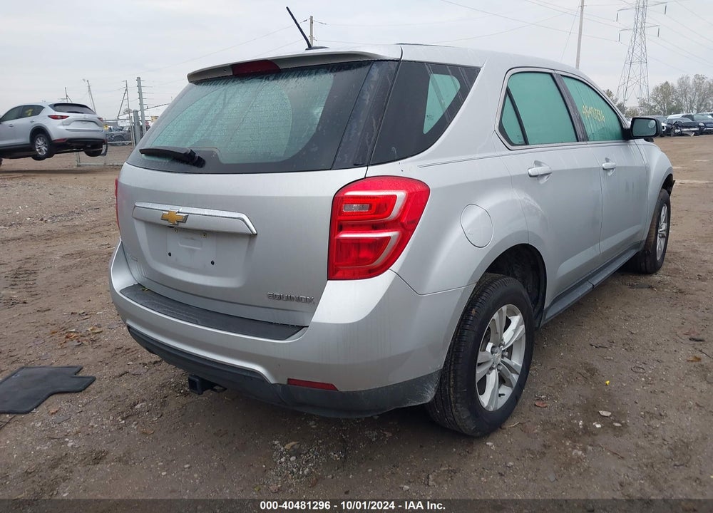 2016 CHEVROLET EQUINOX LS VIN: 2GNALBEK6G6320000