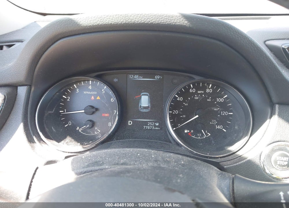 2017 NISSAN ROGUE SL VIN: JN8AT2MV3HW267143