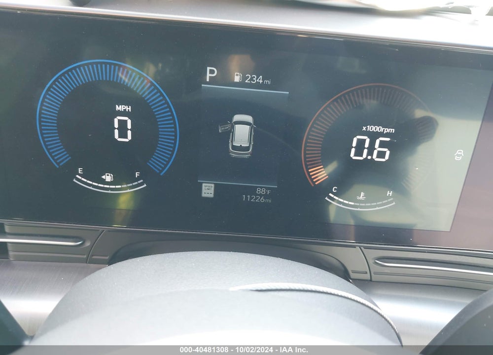2024 HYUNDAI KONA SEL VIN: KM8HBCAB7RU165334