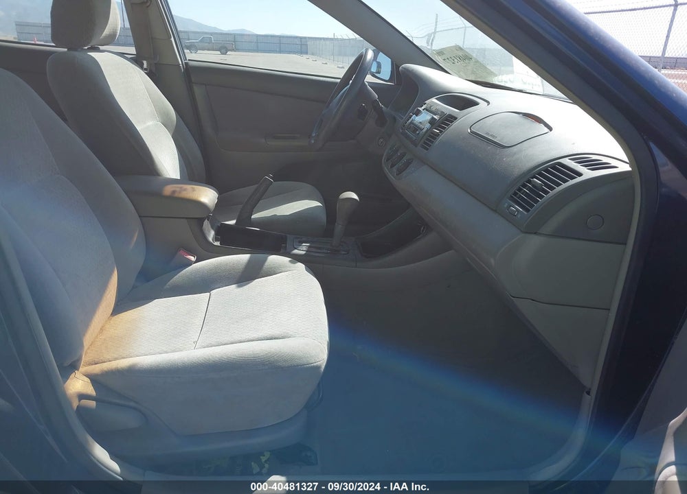 2002 TOYOTA CAMRY LE VIN: 4T1BE32K72U630163