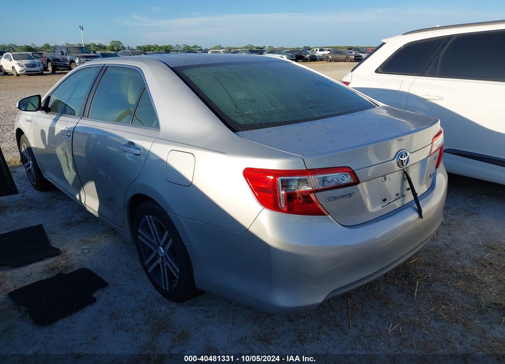 2012 TOYOTA CAMRY HYBRID LE VIN: 4T1BD1FK2CU054467