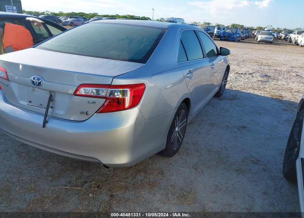 2012 TOYOTA CAMRY HYBRID LE VIN: 4T1BD1FK2CU054467